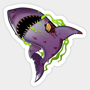 Dead Shark Sticker